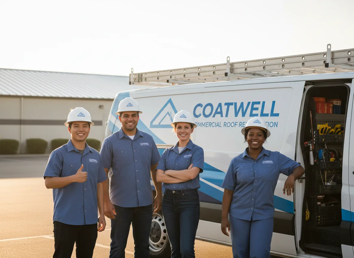 Commercial roof coating company in Pelham, NC